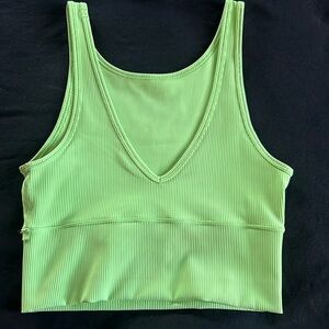power pivot ribbed lulu tank